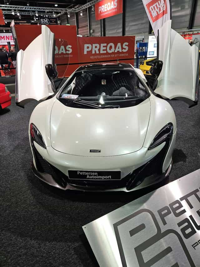 Luxury automotive trade show display at NOVA Venue for product launch events.