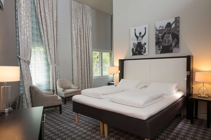 Scandic Holmenkollen Park suite with lounge area for incentive trips and professional conferences.