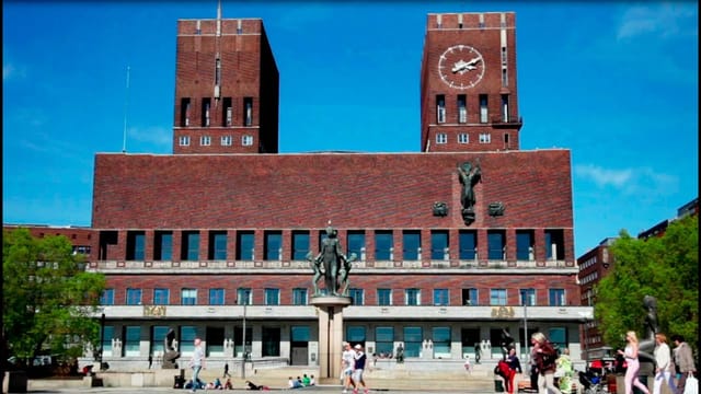 Oslo City Hall: historic landmark venue for civic ceremonies and gala events.