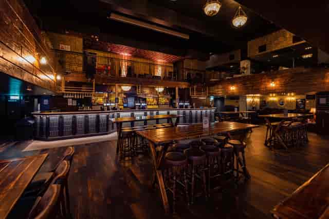 Full Venue Hire in Peaky Blinders Manchester with rustic decor for events and gatherings.
