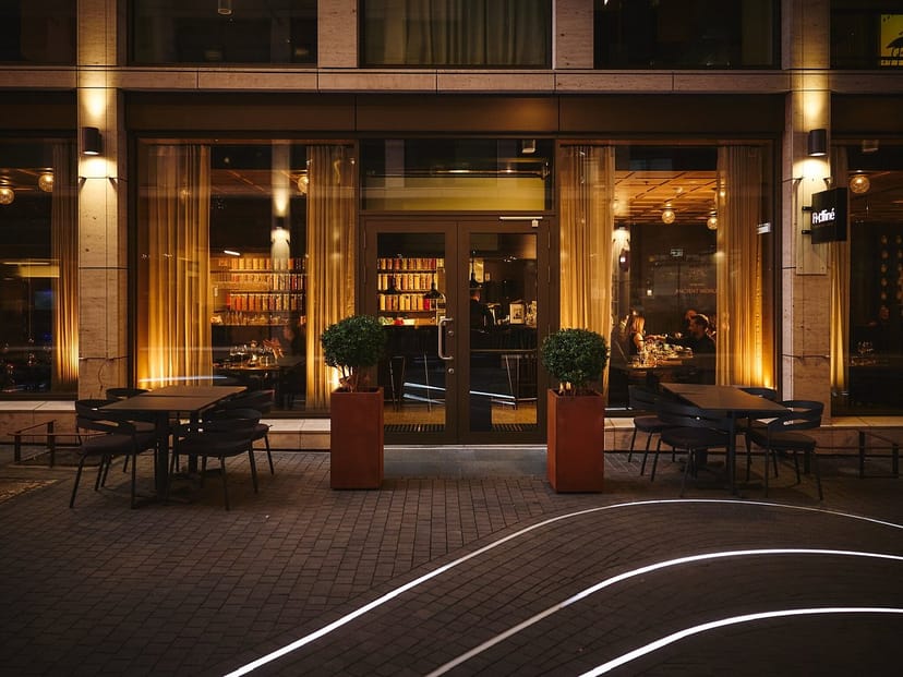 TAK Oslo outdoor terrace for intimate breakout sessions and high-end networking events.