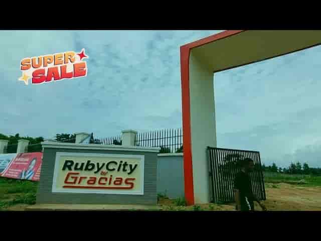 Ruby Foyer outdoor venue space, raw site for event planning and corporate function staging.