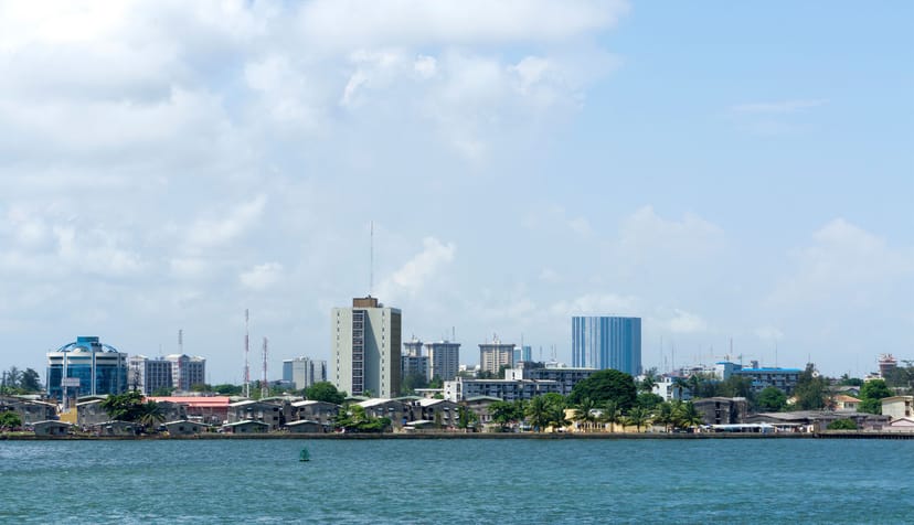 Serena Hotel meeting room with waterfront skyline for corporate events and business conferences.