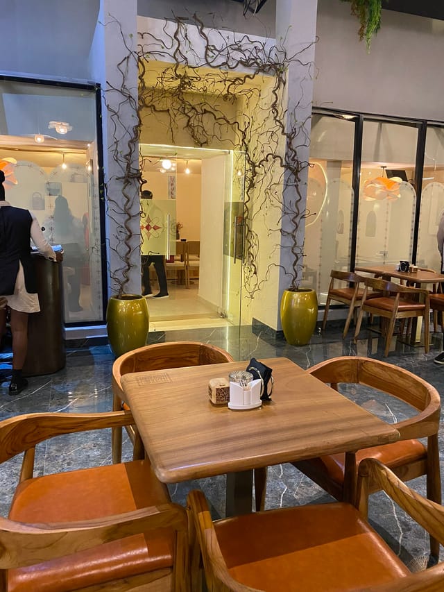 Modern lounge venue in Trib3 Lagos for intimate networking and corporate breakout sessions.
