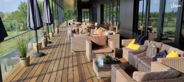 Royal Conference outdoor boardroom for networking and cocktail events.