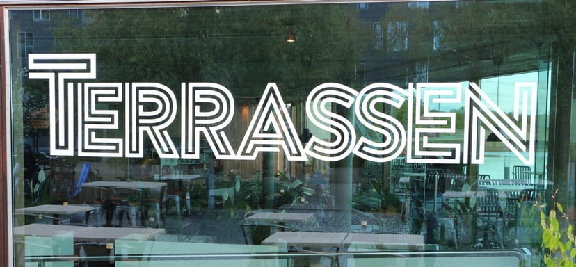 Terrassen restaurant venue with terrace, perfect for networking mixers and corporate events.