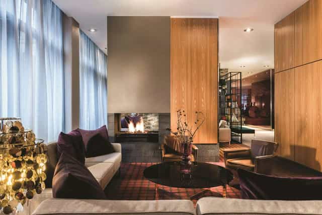 Harbour breakout lounge at Adina Copenhagen for VIP networking and corporate event hosting.