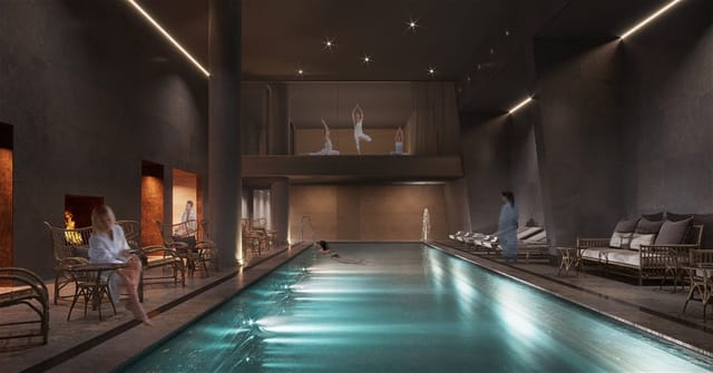 Luxury wellness spa at Scandic Spectrum hotel for executive retreats and incentive travel.