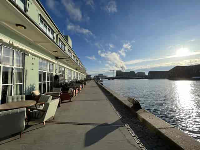 Soho House Copenhagen waterfront terrace for corporate events and networking receptions.