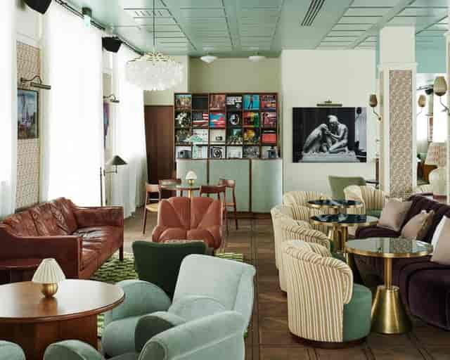 Harbour Room at Soho House Copenhagen: intimate lounge for networking and private corporate events.