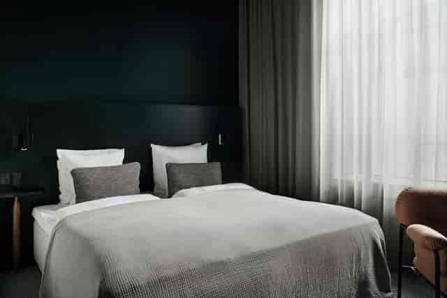 Modern corporate meeting room at Hotel Hans for business conferences and professional events.