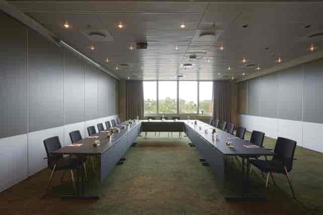 U-shaped meeting room at Radisson Blu Scandinavia Copenhagen for board meetings and workshops.