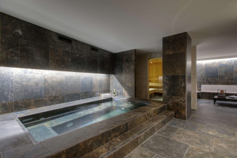 Luxury wellness lounge at Herman K for VIP conference bleisure and corporate retreat relaxation.