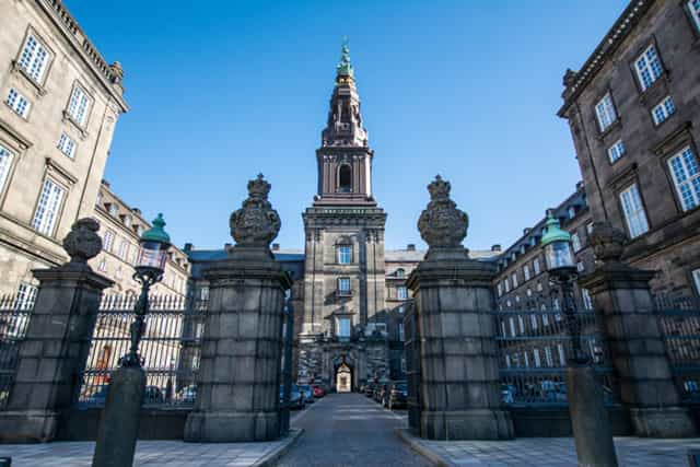 Grønne Sal, Christiansborg Slot: Historic venue for corporate galas and diplomatic summits.