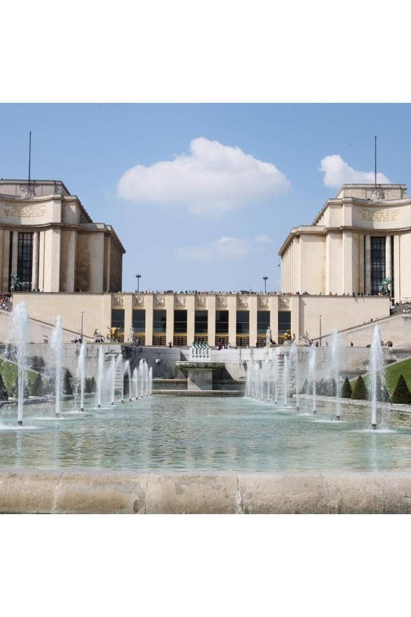 Chaillot Theater exterior: iconic venue for corporate gala and brand activation events.