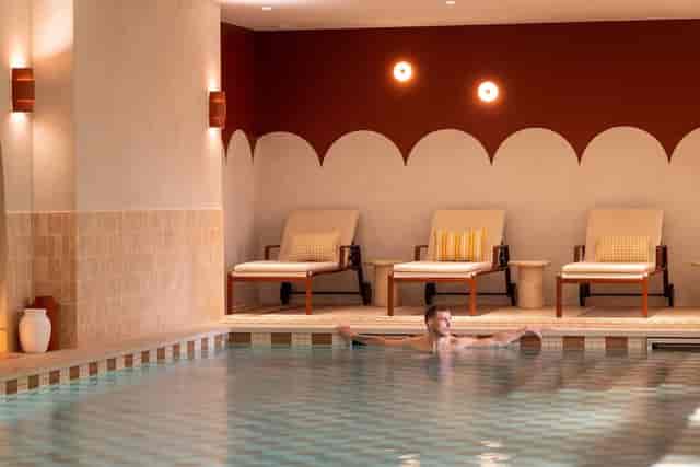 Luxury hotel spa at Hôtel Grand Cœur Latin, perfect for executive retreat and incentive travel.