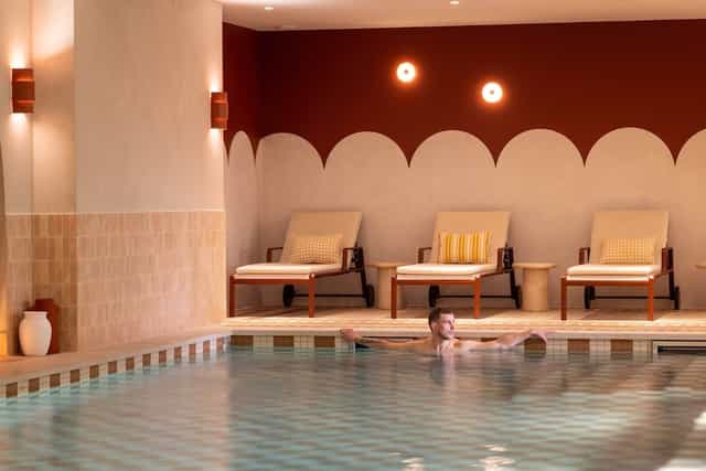 Luxury hotel spa at Hôtel Grand Cœur Latin, perfect for executive retreat and incentive travel.