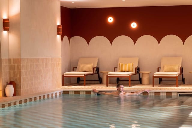 Luxury hotel spa at Hôtel Grand Cœur Latin, perfect for executive retreat and incentive travel.
