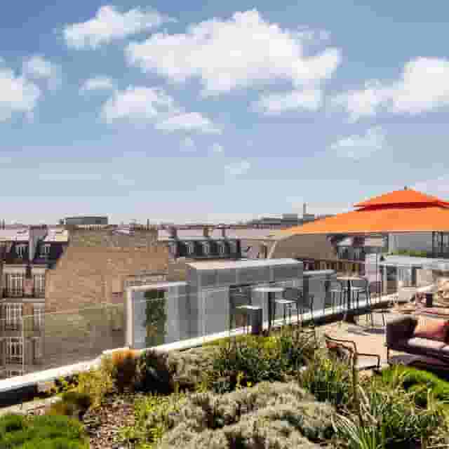 Rooftop bar