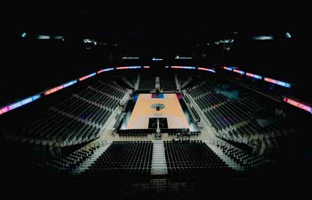 Adidas Arena venue with versatile lighting for large-scale corporate events and concerts.
