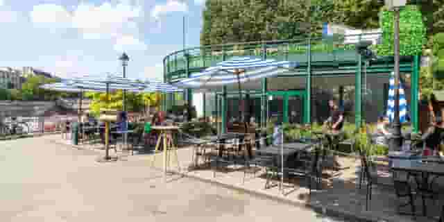Beer garden