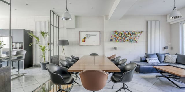 Creative breakout space in Augusterie for VIP strategy sessions and workshops.