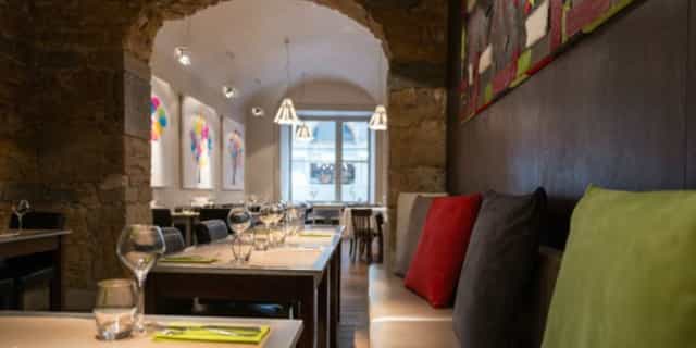 Rustic VIP dining venue in Carré Royal for private events and high-end breakout sessions.