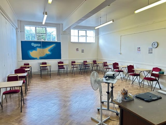 SWBM Academy North London training center classroom for budget workshops and professional seminars.