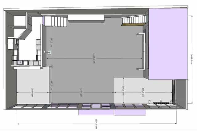 MeetingSpace2 WhiteLoft Düsseldorf: Open-plan event space for flexible corporate workshops.