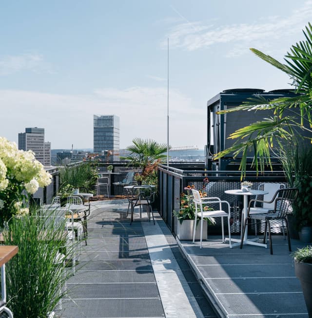 Rooftop terrace