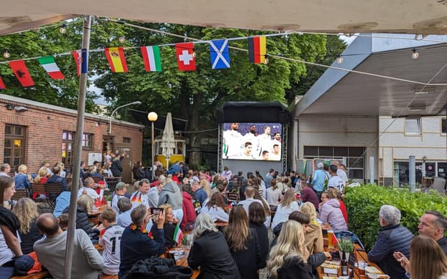 Beer garden