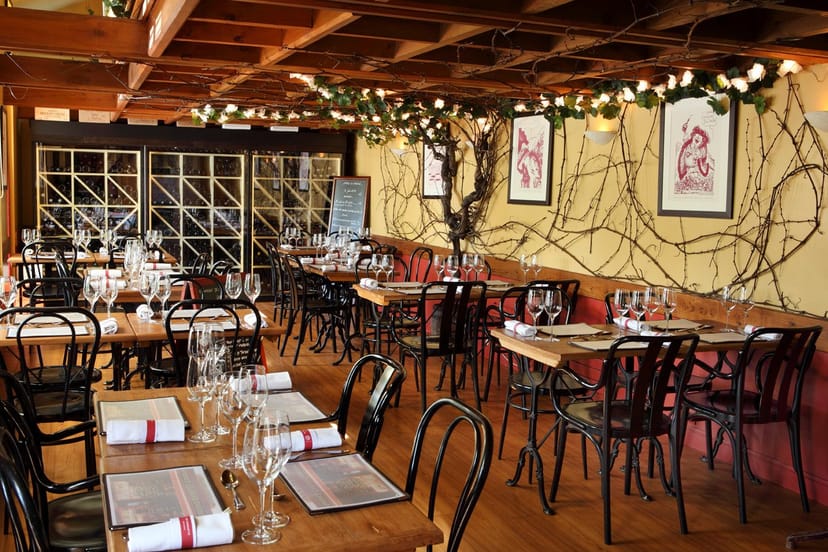 Rustic private dining room for intimate events and wine tastings at ALL Accor Live Limitless.