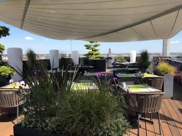 Rooftop terrace