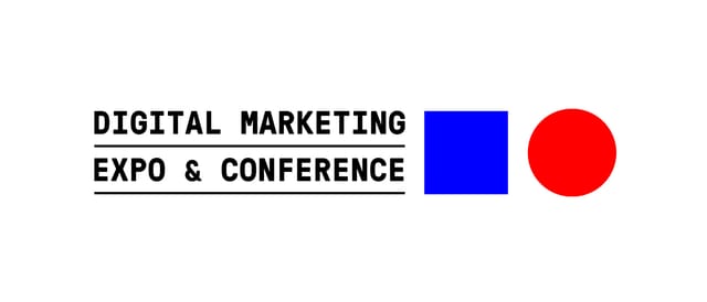 DMEXCO logo signage for B2B digital marketing conference and trade show event.