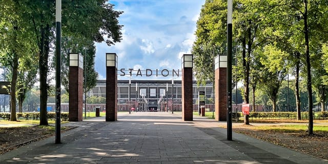 Lukas Podolski Box at RheinEnergieSTADION: Large event venue for stadium activations.