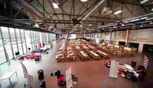 Historische Empfangshalle