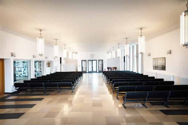 Historische Empfangshalle