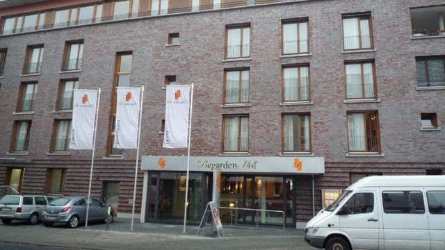 Hotel Begardenhof exterior for corporate meetings and group travel events.