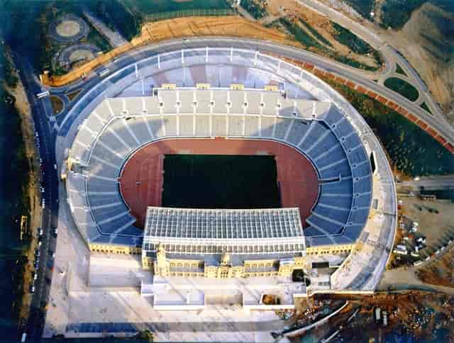 Estadi Olímpic outdoor stadium for large-scale sporting events and keynote ceremonies.