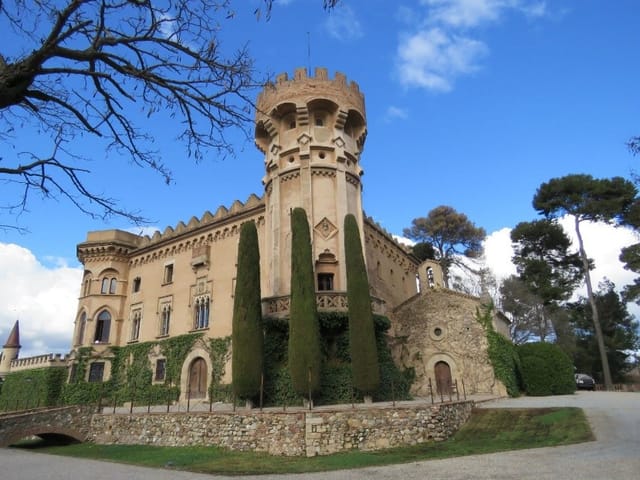 Bodega at Castell de Sant Marçal: Luxury wedding and corporate retreat venue.
