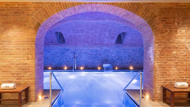 Luxury Mar de Filipinas spa in Hotel 1898 for upscale corporate retreat and wellness incentive.