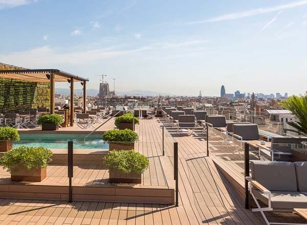 Rooftop terrace