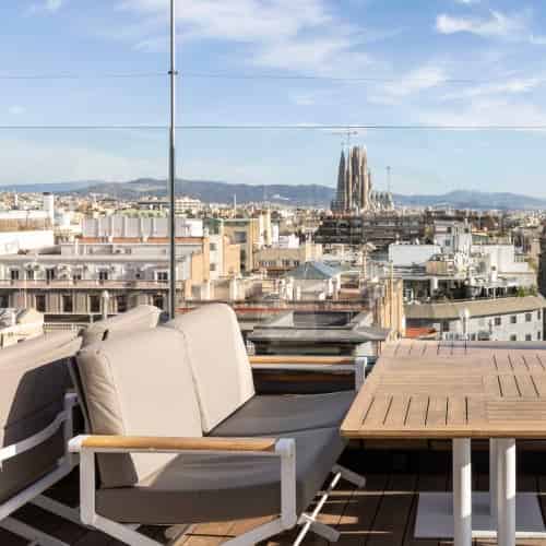 Rooftop terrace