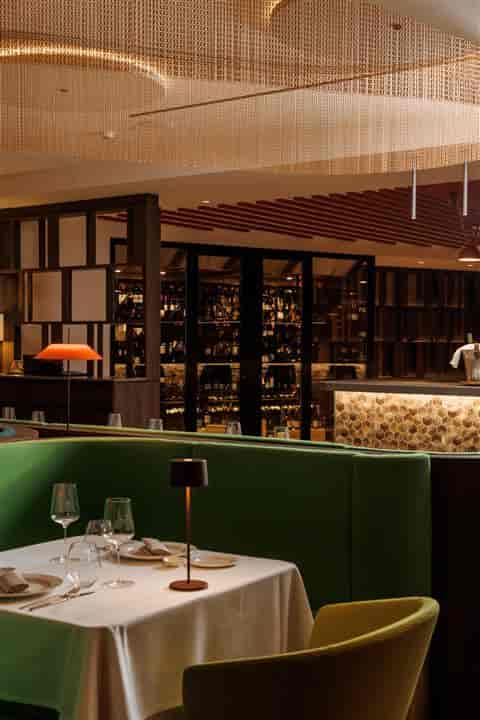 Lounge seating in Palau de Congressos de Catalunya for corporate receptions and VIP networking.
