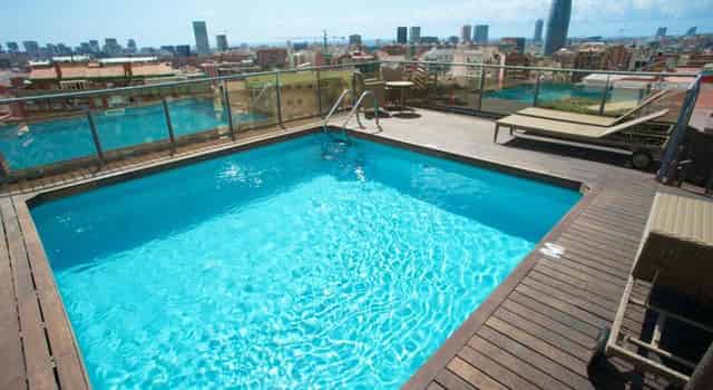 rooftop pool