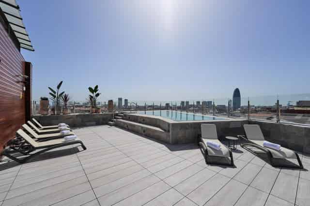 rooftop pool