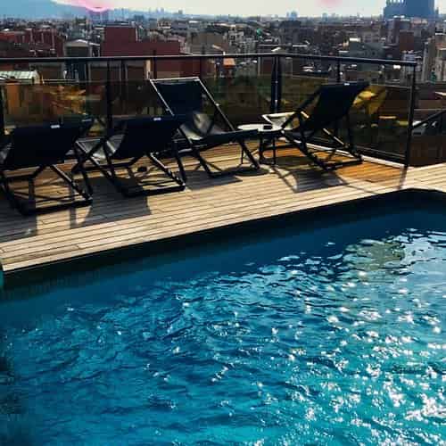 rooftop pool