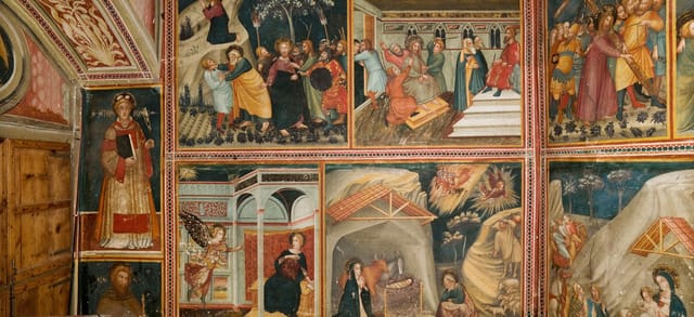 Monestir de Pedralbes chapel interior, featuring Gothic architecture for event venue photography.