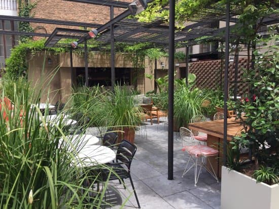 Outdoor terrace