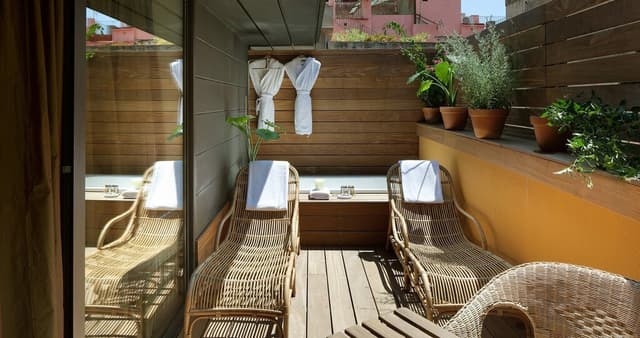 Rooftop terrace